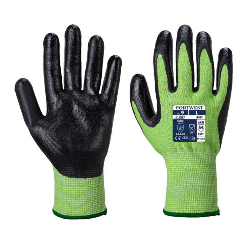 Zelene rukavice otporne na prosecanje