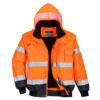 Hi-Vis kontrast pilot jakna