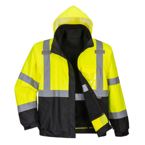 Hi-Vis Premijum 3-u-1 pilot jakna