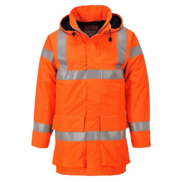 Bizflame Hi-Vis Multi Lite kišna jakna