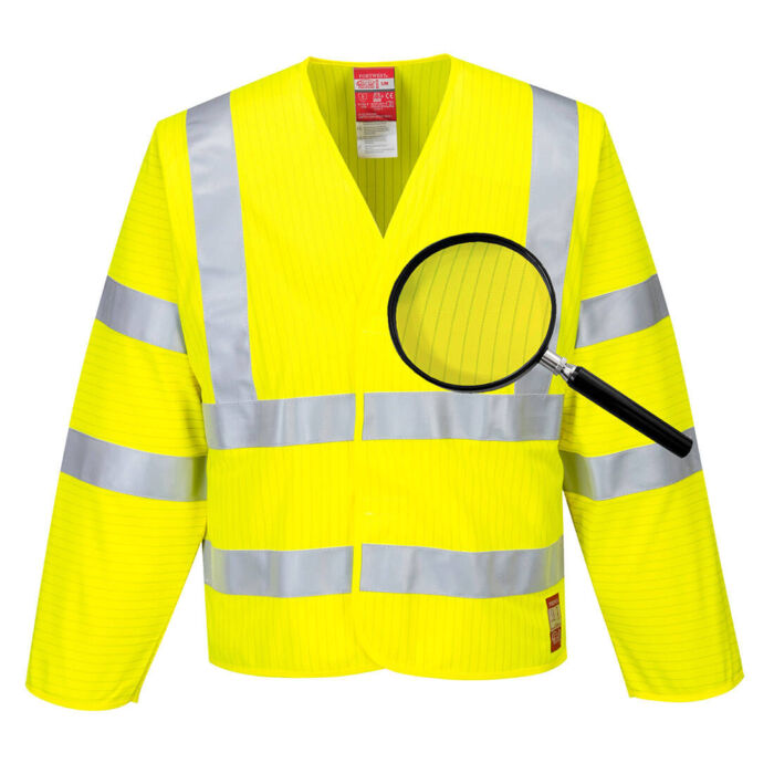 Hi-Vis Antistatik jakna - vatrootporna