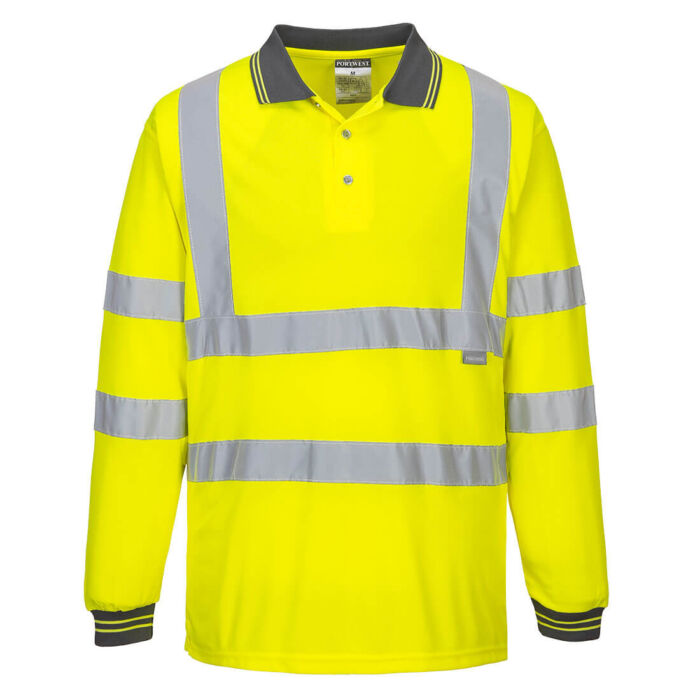 Hi-Vis polo majica dugih rukava