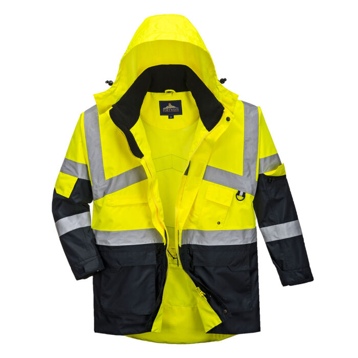 Hi-Vis dvobojna prozračna jakna