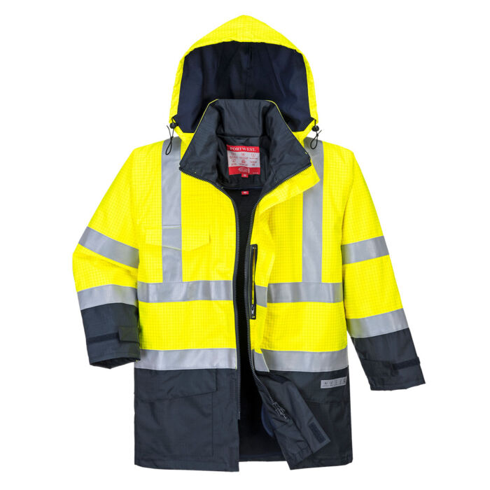 Bizflame Hi-Vis Multi-Protection kišna jakna