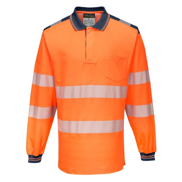 PW3 Hi-Vis polo majica L/S