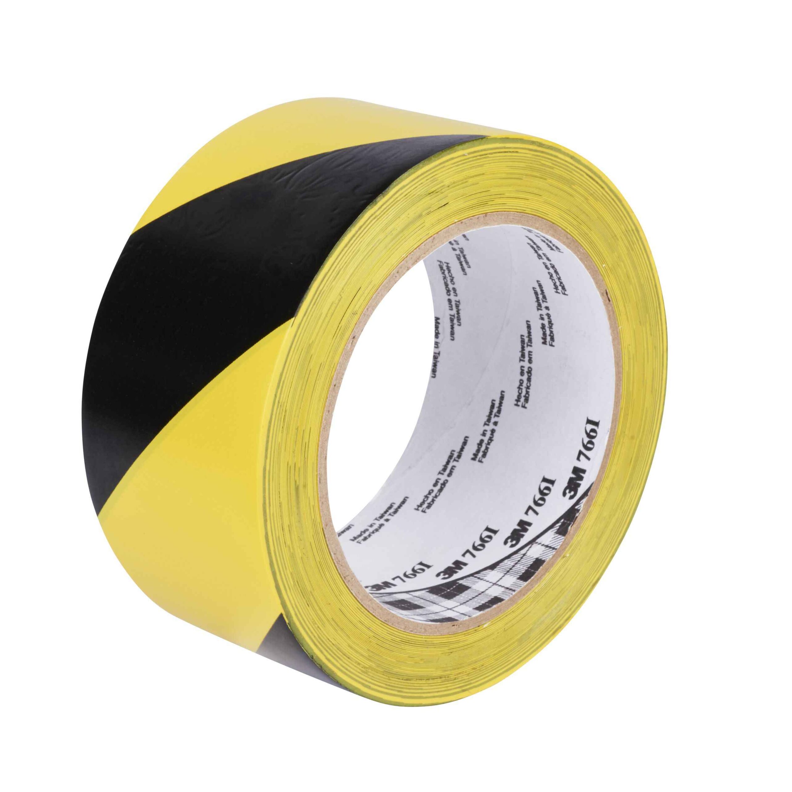 7100015263__Main_Picture__1124950__3M__Hazard_Warning_Tape_766i__Yellow_Black__50_mm_x_33_m__Bulk_11zon