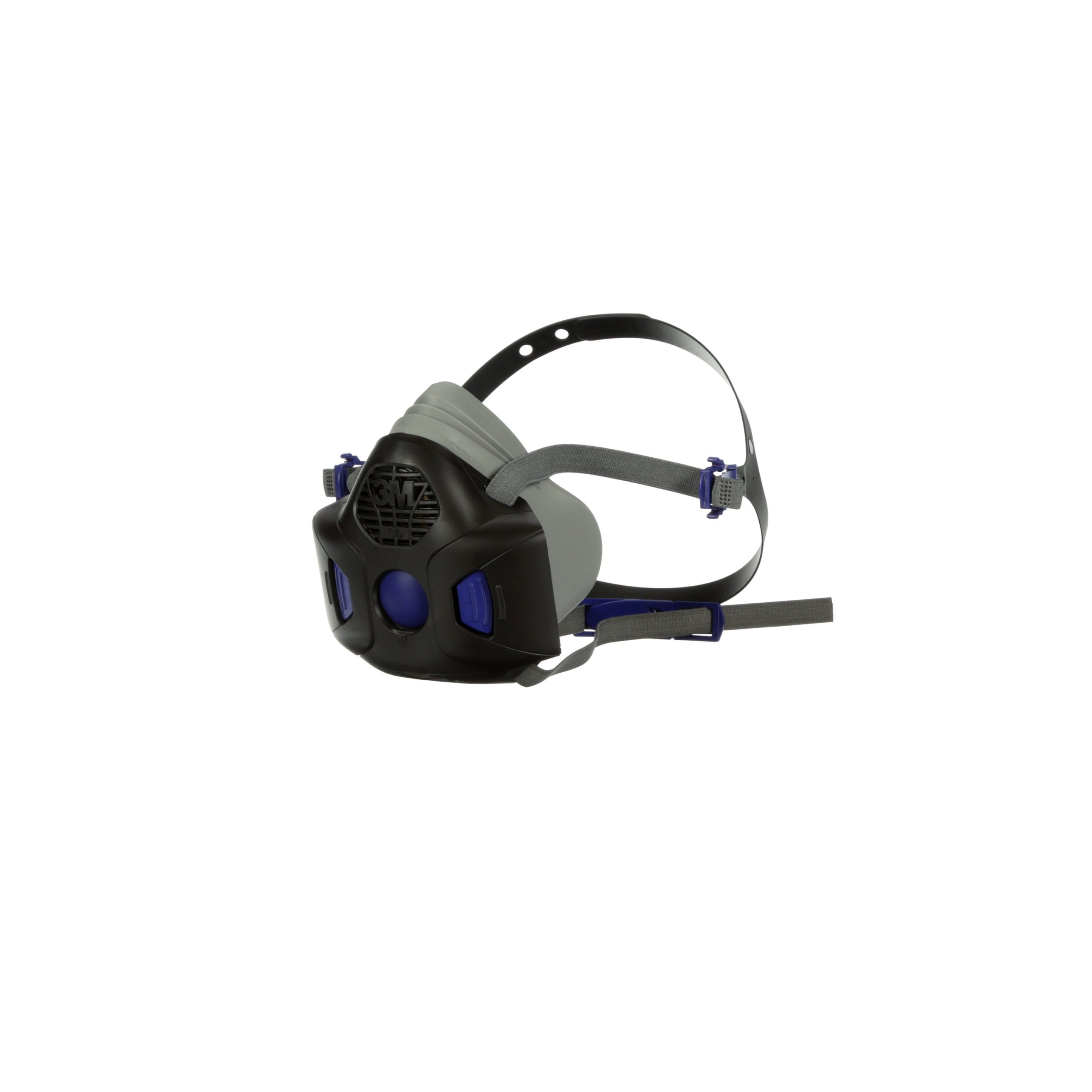 UU009621507_3M-Secure-Click-Half-Facepiece-Reusable-Respirator-with-Speaking-Diaphragm-HF-801SD-Small_Leftside_1-scaled
